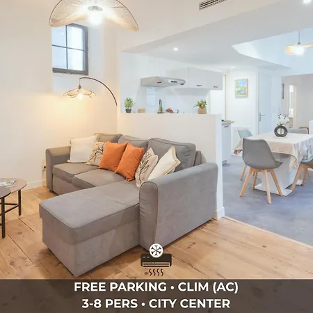 L'odyssée Des Pyrénées - Clim - Parking Privé * Pau